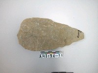 藏品(打製石斧)的圖片